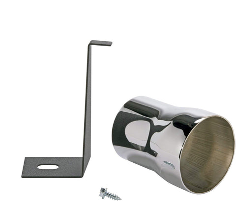 BBK 1558 Speed Density Mass Air Adapter Kit for Ford Mustang 5.0 (Allows Cold Air Kit Installation On Non Mass Air Car) Chrome Finish