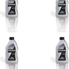 KAWASAKI PERFORMANCE 4-STROKE SEMI-SYNTHETIC OIL, PACK OF 4 QUARTS, 10W-40