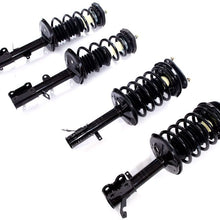 BLPextrm [Front L+R Complete Shocks Set for 93-02 Corolla Quick Strut Coil Spring
