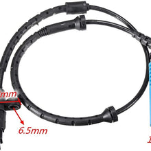 no logo RQBHD Car Wheel Speed Sensor Rear Left Right ABS for BMW X5 E53 2001 2002 2003 2004 34526756380
