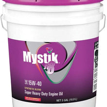 Mystik 625776002004 - Motor Oil Synthetic Blend 5 gal. Pail