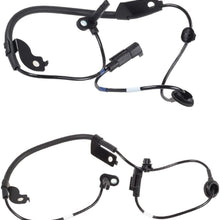 AUTEX 2PCS ABS Wheel Speed Sensor Front Left & Right ALS1784 ALS1785 compatible with Mitsubishi Lancer 2008-2010 2.0L 2.4L/Mitsubishi Outlander 2007-2011 2.4L 3.0L