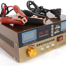 12/24V Volt 400AH Full Automatic Car Auto Smart Battery Charger Pulse Repair Battery For Wet Dry Lead Acid Digital LCD Display US Warehouse