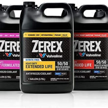 Zerex ZXRU1 Original Green 50/50 Prediluted Ready-to-Use Antifreeze/Coolant 1 GA