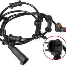 AUTEX 1pc ALS1918 68003281AA 68003281AC SU10069 5S8607 ABS Wheel Speed Sensor Front Left or Right Compatible with Jeep Wrangler 2007 2008 2009 2010 2011 2012 2013 2014 07 08 09 10 11 12-14 3.8L 3.6L
