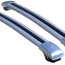 KPGDG Roof Racks Cross Bar for Mercedes Benz X166 GL 2013-2017 Baggage Luggage Roof Rack Rail Crossbar