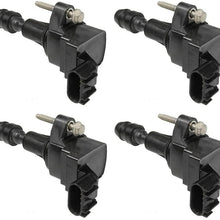 4 PCS Ignition Coil For V6 L4 3.0L 2.0L 2.2L 2.4L 12-15 CAPTIVA SPORT / 07-10 COBALT / 10-17 EQUINOX / 06-11 HHR / 07-14 MALIBU / 12-14 ORLANDO - 07-10 G5 / 06-10 G6 / 06-09 SOLSTICE