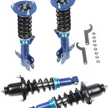 Coilover Struts Spring Shocks Adjustable Height Coilovers Suspension Struts Coil Spring Shocks and Struts Full Set Kits ECCPP Fit for 2003-2008 Toyota Corolla /2003-2008 Toyota Matrix