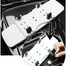 LuckySHD Bling Rhinestone Car Rear View Mirror for Women - Silver(Not a Cover.A Whole Mirror)
