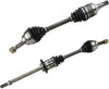 Bodeman - Pair 2 Front CV Axle Drive Shafts for 2003 2004 2005 2006 2007 Murano 2WD
