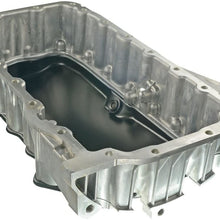 A-Premium Engine Oil Pan Replacement for Volkswagen Jetta Beetle 2002-2005 l4 1.8L w/o Oil Level Sensor Hole