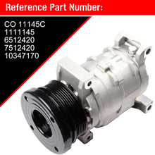 cciyu AC Compressor for Dodge Grand Caravan 2008-2010 CO 11145C Auto Repair Compressors Assembly