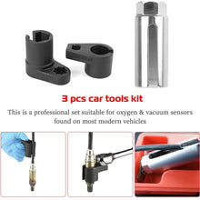 Oxygen Sensor Removal Tool Kit 3Pcs 3/8 Inch Drive Oxygen Sensor Socket Wrench