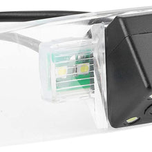 Qiilu Waterproof Car Rear View Backup Camera CCD Video Fit for Hyundai NF Sonata/Tucson/Accent/Elantra/Santa Fe