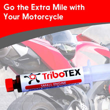TriboTEX Small Oil Additive Engine Treatment: Add to Engine Oil - Makes High Mileage Engines Like New with a Synthetic Material (Treats One Motorcycle, Lawn Mower, Generator) 4 & 2 Stroke