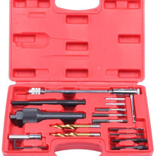 Supercrazy 16pcs Glow Plug Removal Remover Tool Kit 8mm 10mm