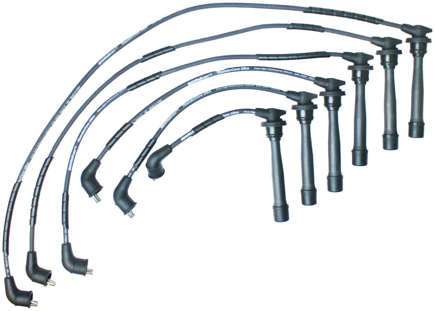 Walker Products 900-2039 Thundercore Ultra Spark Plug Wire Set