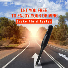 Allsun Portable Brake Fluid Tester Auto Tools Diagnostic Testing Tool Automotive Brakes Calibrated For DOT 3, DOT4, and DOT 5 with 1 LED Indicator