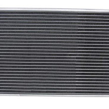 CoolingSky 3 Row All Aluminum Radiator +Fan Shroud Combo & Thermostat Relay Kit for 1991-2001 Jeep Cherokee XJ & Comanche 2.5 4.0