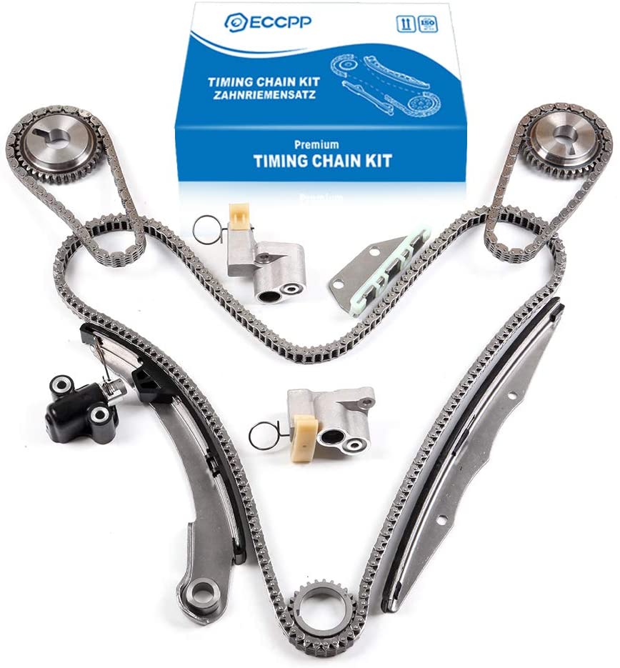 ECCPP Replacement fit for Timing Chain Kit CPW5822 2005-2015 Xterra Frontier 4.0L V6 DOHC Code VQ40DE