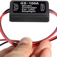 BlyilyB 12V-24V Flash Strobe Controller Flasher Module for 3rd LED Brake Lamp Tail Stop Lamp (Pack of 4)