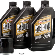 TUSK Yamaha Kodiak 4-Stroke Oil Change Kit Synthetic Blend 10W-40