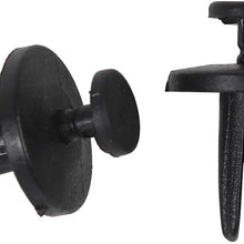 Voodonala Car Retainer Kit Push Rivet Pins Clips Fastener Plastics Trim Panel Body Assortment for Jeep Ford GM Toyota Honda