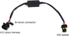 iJDMTOY (2) Easy Relay Harness For H13 9008 Hi/Lo Bi-Xenon Headlight Kit Xenon Bulbs Wiring Controllers