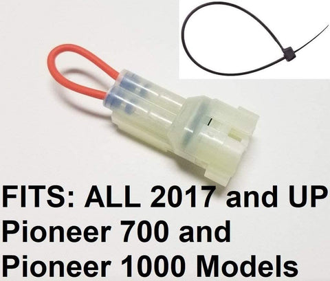 Seat Belt Bypass FITS: ALL 2017 and Newer Honda Pioneer 700-2 700-4 1000-3 1000-5 ALL MODELS Harness Override Switch Connector Jumper Plug Clip Accessories Over Ride By-Pass 700 1000 2018 2019 2020