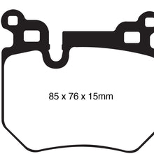 EBC Brakes DP41996R Yellowstuff Street and Track Brake Pad