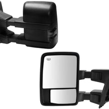 Auto Express New Passenger Side Mirror for Ford F250 F350 F450 Power Heated Towing with Smoke Signal