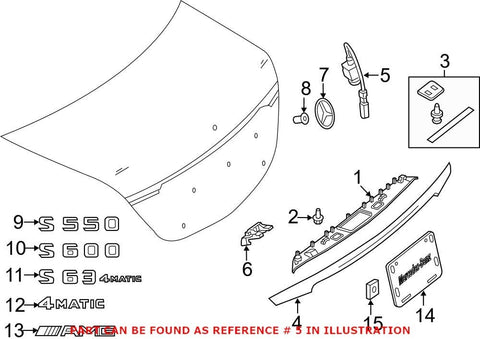 Genuine OEM Park Assist Camera for Mercedes 0009054002