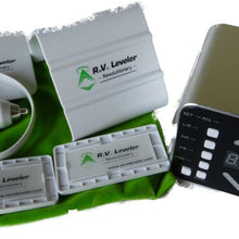 ReVo Leveler - RV Level - Easy to see and use leveling aid for your travel trailer. No guessing, no frustration and no trial and error. Get Level the first time. 5th Wheel and Bumper Pull trailers.
