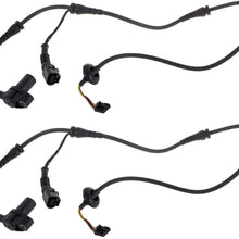 AUTEX 2PCS ABS Wheel Speed Sensor Front Left & Right ALS537