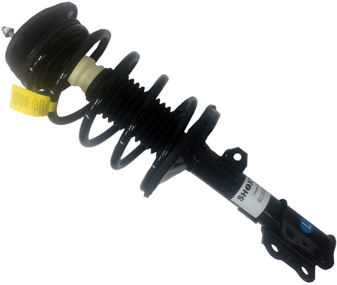 Shoxtec Front Left Complete Strut Assembly Shock Absorber Coil Spring Kit, Fits 2003, 2004, 2005, 2006, 2007, 2008 Toyota Corolla (Repl. Monroe 172115) (Front Left)