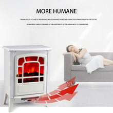 OCYE Fireplace Heater-Safety and Anti-scalding, Simulated Charcoal Flame, with Intelligent Constant Temperature and Leakage Protection Function, Indoor use in The Office