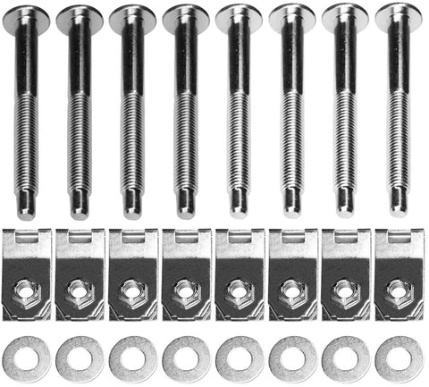 A ABIGAIL Truck Bed Mounting Bolt Nut Hardware Kit Fits 1999-2016 Ford F250 F350 Super Duty Truck Replaces # W706640S900 W706641S900 W708770S436 XC3Z9900038AA 924-311