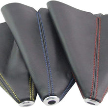PVC Shift Boot for Manual Automatic Car/Auto Gear Shift Knob Cover MT/AT Universal Type (Red)