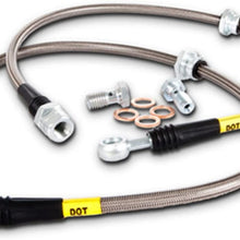 StopTech (950.63502) Brake Line Kit, Stainless Steel
