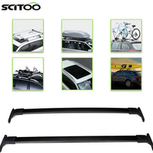 SCITOO fit for Ford Expedition 2018 2019 Aluminum Alloy Roof Top Cross Bar Set Rock Rack Rail