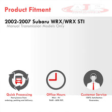 AJP Distributors Replacement Performance Upgrade Racing Dual Core 2-Row Cooling Aluminum Radiator Manual Transmission M/T For Impreza WRX STI 2002 2003 2004 2005 2006 2007 02 03 04 05 06 07