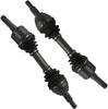 Detroit Axle - Remanufactured Pair Front CV Drive Axles for - 2003-2007 Saab 9-3 w/2.0 and Automatic Transmission