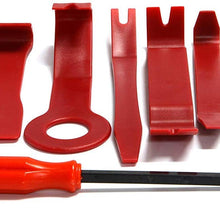 A7810F 10PCS Auto Trim Removal Tool Set for Car Dash Audio Dash Door Panel Window Molding Fastener Remover Installer Pry Tool Kit