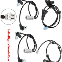 FEIPARTS ALS643 ALS642 Left Right Front Rear Anti-lock Braking System ABS Wheel Speed Sensor Replaces for2003-2009 for Nissan 350Z 2003-2006 for Infiniti G35