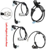 FEIPARTS ALS643 ALS642 Left Right Front Rear Anti-lock Braking System ABS Wheel Speed Sensor Replaces for2003-2009 for Nissan 350Z 2003-2006 for Infiniti G35