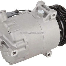 AC Compressor & 5 Groove 120mm A/C Clutch For Chevy Cobalt Pontiac G5 Replaces Sanden PXV16 8703 - BuyAutoParts 60-02979NA NEW