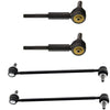 Detroit Axle - Complete 4pc Front and Rear Sway Bar Stabilizer Links Kit for 2006 2007 2008 2009 2010 2011 2012 2013 2014 2015 2016 2017 Toyota Rav4