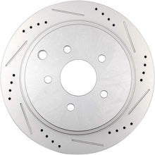 Premium Rear Drilled & Slotted Brake Rotor Ceramic Pads Clips Brake Kit ANPART fit for Infiniti FX35 FX37 FX45 JX35 M35h M37 M56 Q50 Q60 Q70 Q70L QX60 QX70, for Nissan Murano Pathfinder Quest