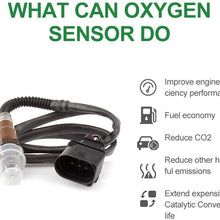 SCITOO Air Fuel Ratio Sensor Oxygen Sensor 17014 O2 Front Upstream fit 2002-2006 Volkswagen Golf 1.8L Turbo