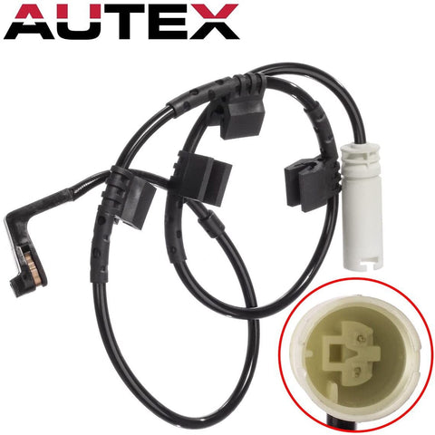 AUTEX 1pc Front Brake Pad Wear Sensor 34356789329 PWS184 5S11569 SU13022 34356773017 34356783230 34356789329 compatible with Mini Cooper 2007 2008 2009 2010 2011 2012 2013